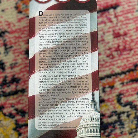 DONALD TRUMP - ROYAL BOBBLES - Limited Edition Figure NWOT - Picture 4 of 9